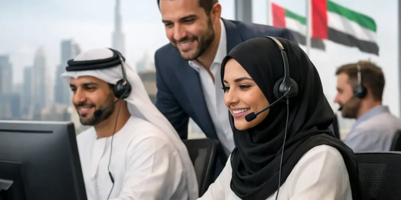 XCALLY Contact Center Solution for UAE Teams